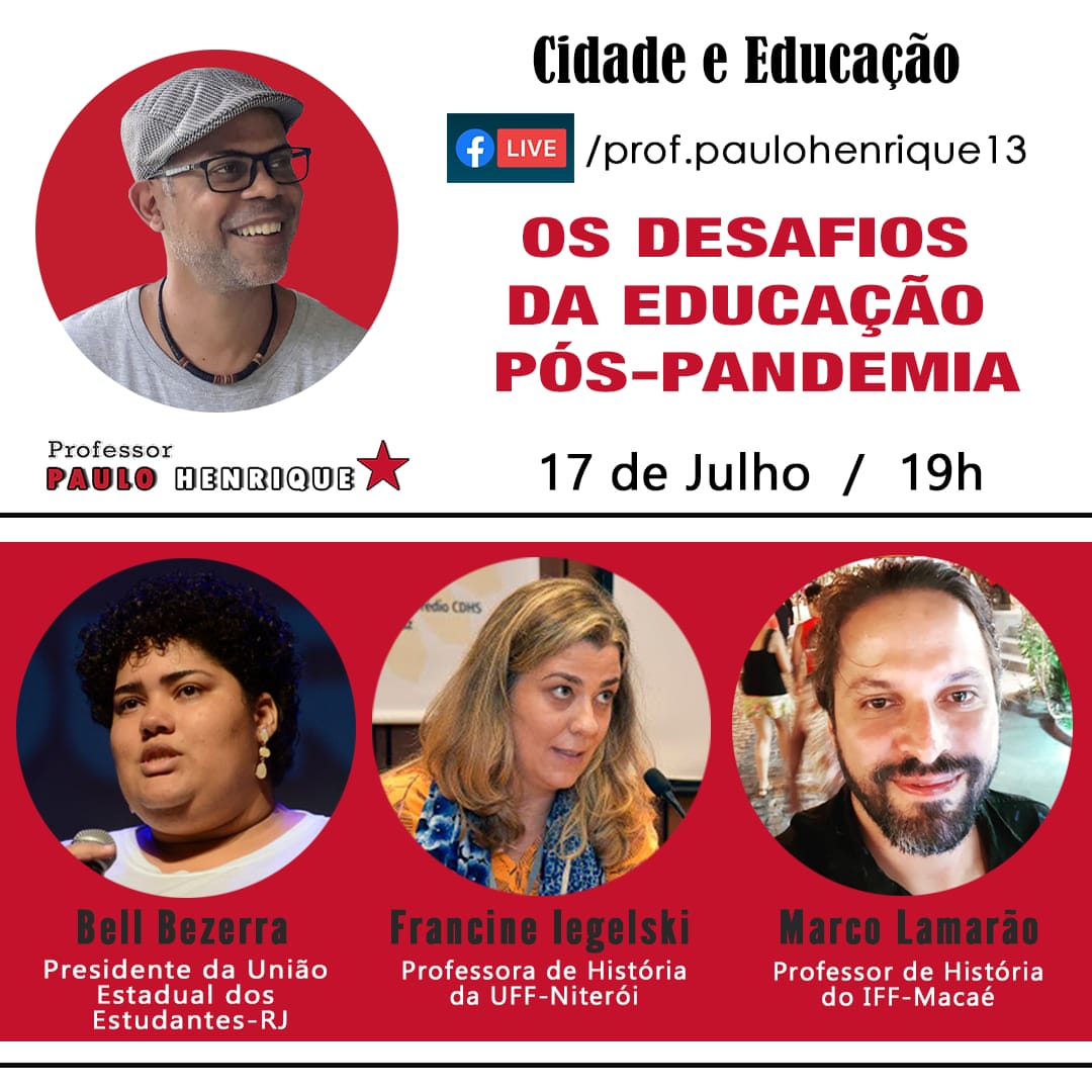 paulohdantas13's tweet photo. ⚠️ AS LIVES ESTÃO DE VOLTA ⚠️

Hoje, às 19 horas, na minha página do Facebook (Prof. Paulo Henrique), estarei em live, juntamente com três convidados super especiais! O assunto é educação e você não pode perder essa discussão por nada! https://t.co/2x7Io361gk