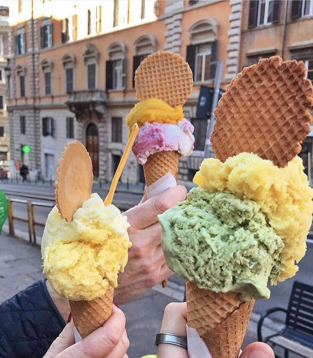 When you're in the mood for something sweet, would you prefer grabbing a fork and digging into a delicious slice of airy tiramisu, or do you want a scoop of fresh gelato?

Photos courtesy of Gelatogram.italia and alyssa_therecipecritic /IG