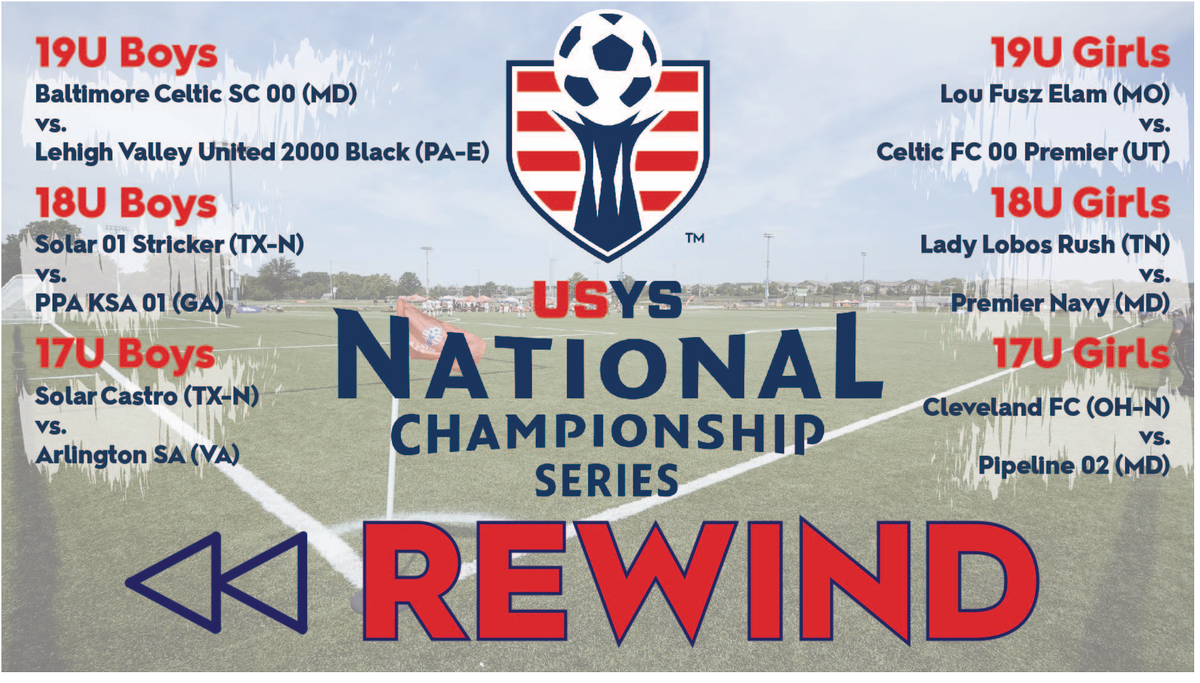We’re excited to announce that on July 28th, we will be replaying a couple of National Championship Finals to celebrate the year anniversary. Help us decide which games to show live-streamed on YouTube. VOTE NOW!
