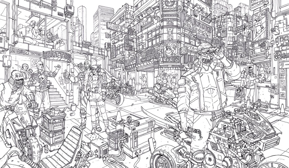 Gangs of Night City

Lineart 