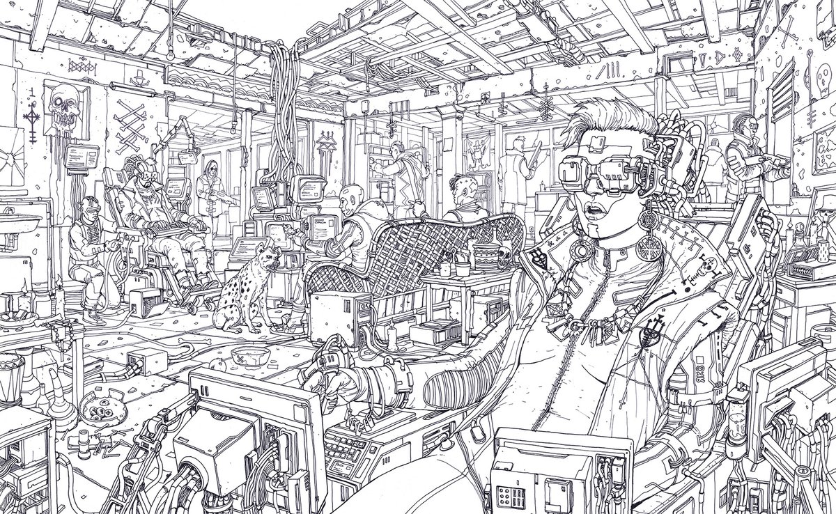 Gangs of Night City

Lineart 