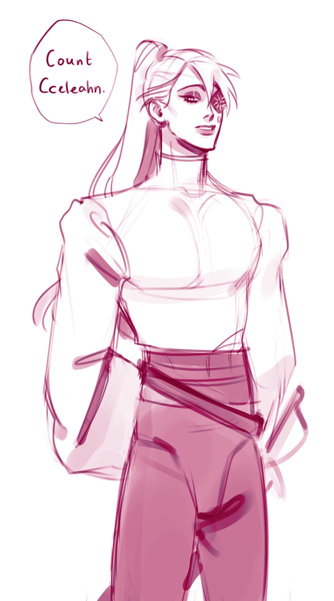 I am now consumed by commissions. So the only thing I have drawn for myself is this!! It's all about my main OC, Justece Cceleahn.