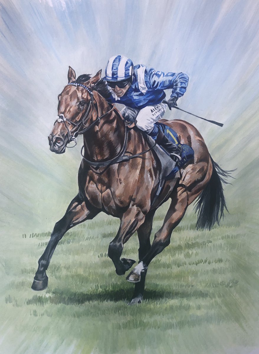 horseart1's tweet photo. July Giveaway. To have a chance to win one of my new prints, simply follow me, like my tweet and retweet commenting #Battaash or #UnDeSceaux. Results announced 24/07/20 https://t.co/NSG2FdriDW