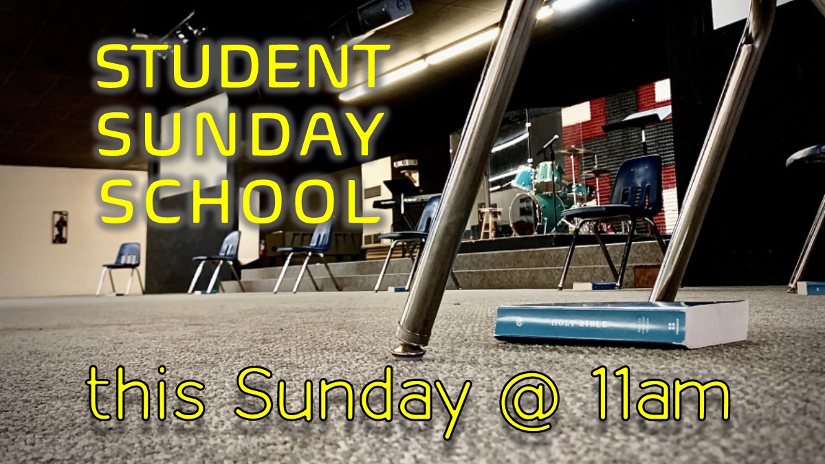 fbclostudents's tweet photo. You've waited over four months for this day! We are so excited to begin meeting again at church for Sunday School with our students. We look forward to seeing you this Sunday at 11am in the student building for Bible study! https://t.co/g8qTrlS5Zl