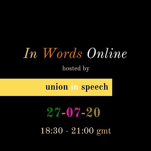 we are going online!!!!👋🏼🎤😁

would be amazing to see some of you there have a super cool line up for across the uk and one person from the US! 🔥👇🏼
us04web.zoom.us/j/71751605193?…

#poetry #zoom #poet #spokenword #onlinepoetryscene