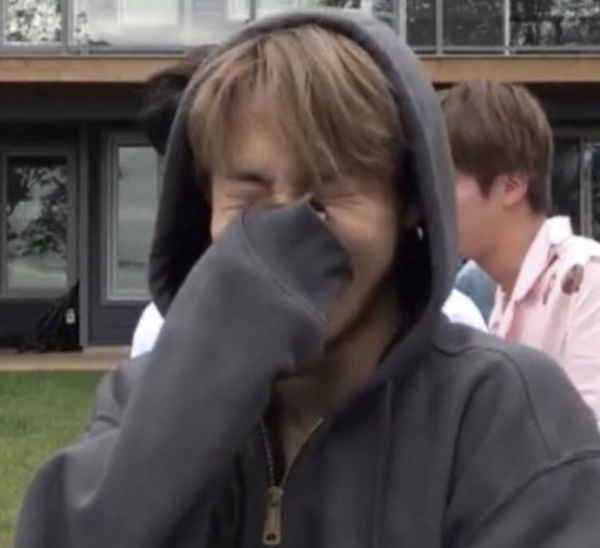 when he got excited over finding his favorite pair of overhalls 