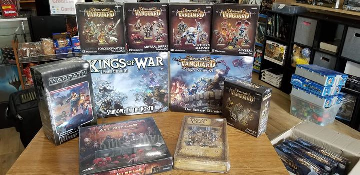 TheVaultGamingL's tweet photo. We're now a proud carrier of Mantic Games. Who are they you ask? They're a big miniature gaming company similar to Games Workshop. They have full fledged army games down to skirmish games. 

Kings of War will be a game to check out if you loved the old Warhammer  Fantasy or just https://t.co/7rxXSkGhSB