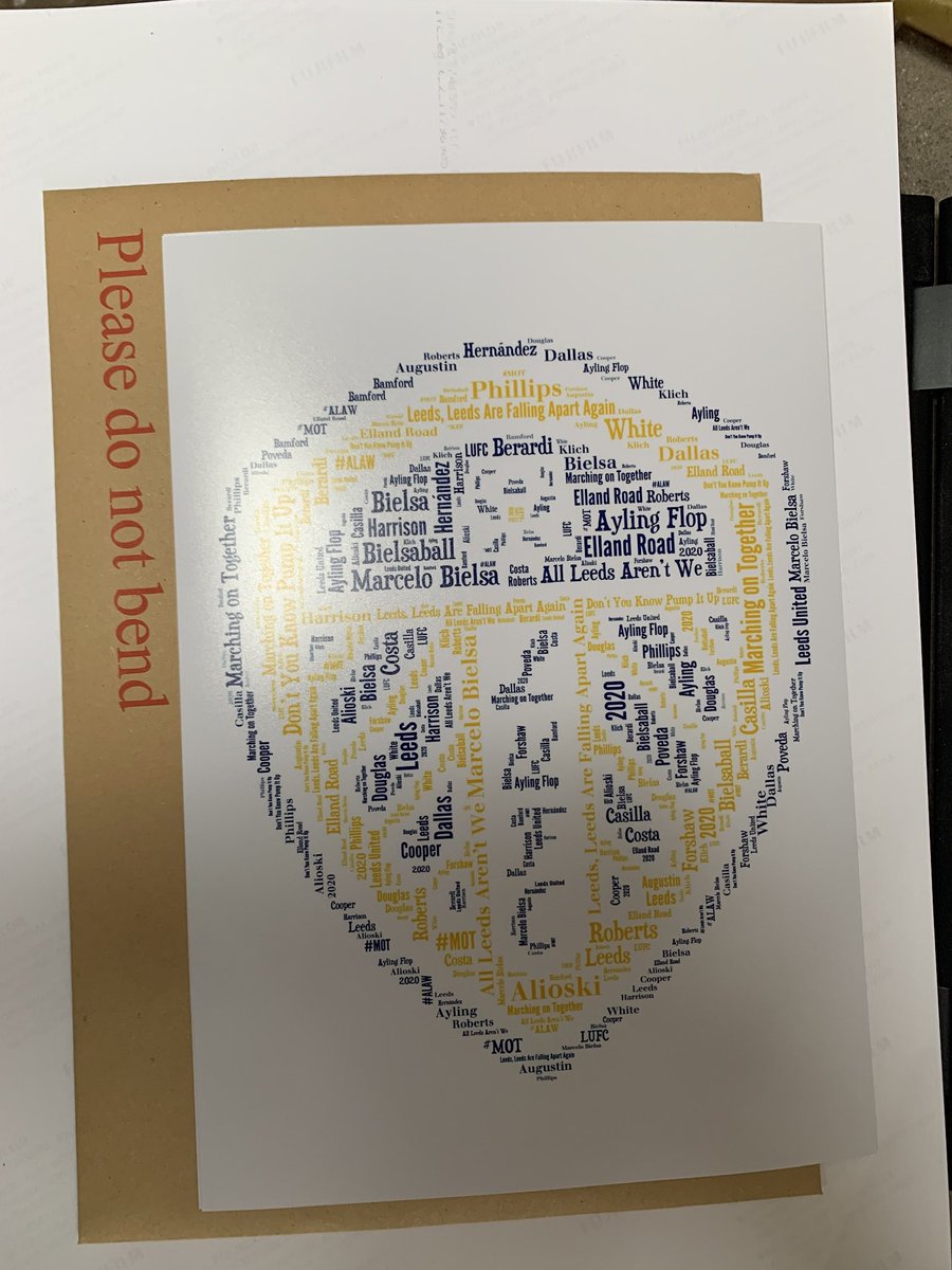 AGT79's tweet photo. I’m giving this Leeds United #Promotion print to a follower at 11pm tonight.
To enter, 
- make sure you’re following me
- RETWEET THIS 
#ALAW #MOT #LeedsUnited #leeds https://t.co/YWlZVjeMS3