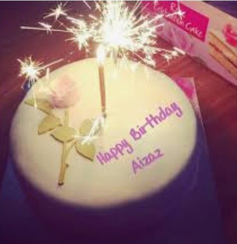 Discover more than 129 happy birthday hifza cake latest - in.eteachers
