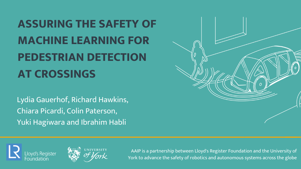 CfAA_York's tweet photo. Another #SafeComp2020 paper - looking at evaluating our AMLAS process, with a focus on #MachineLearning safety requirements and data management. Lydia Gauerhof @BoschGlobal @rdhawkins @Picardi_Chiara @DrCPaterson Yuki Hagiwara @IHabli https://t.co/89rF8vAeii #AssuringAutonomy https://t.co/0oXpDfFVZK