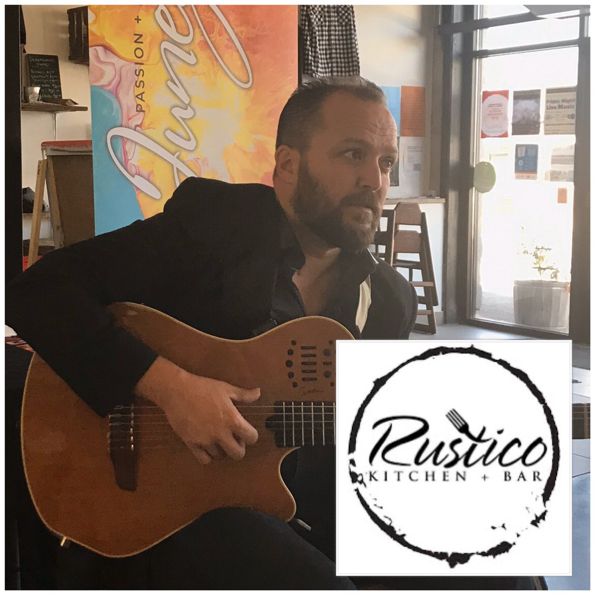 Juneyt's tweet photo. Tonight, I’m excited to be playing live once again at #RusticoKitchenAndBar starting at 6pm! Stay safe and hope to see you there ❤️🙏🏽

#Juneyt #NuevoFlamenco #KWawesome #KWfamous #KWlivemusic #WRunited https://t.co/ImKqtvpmGy