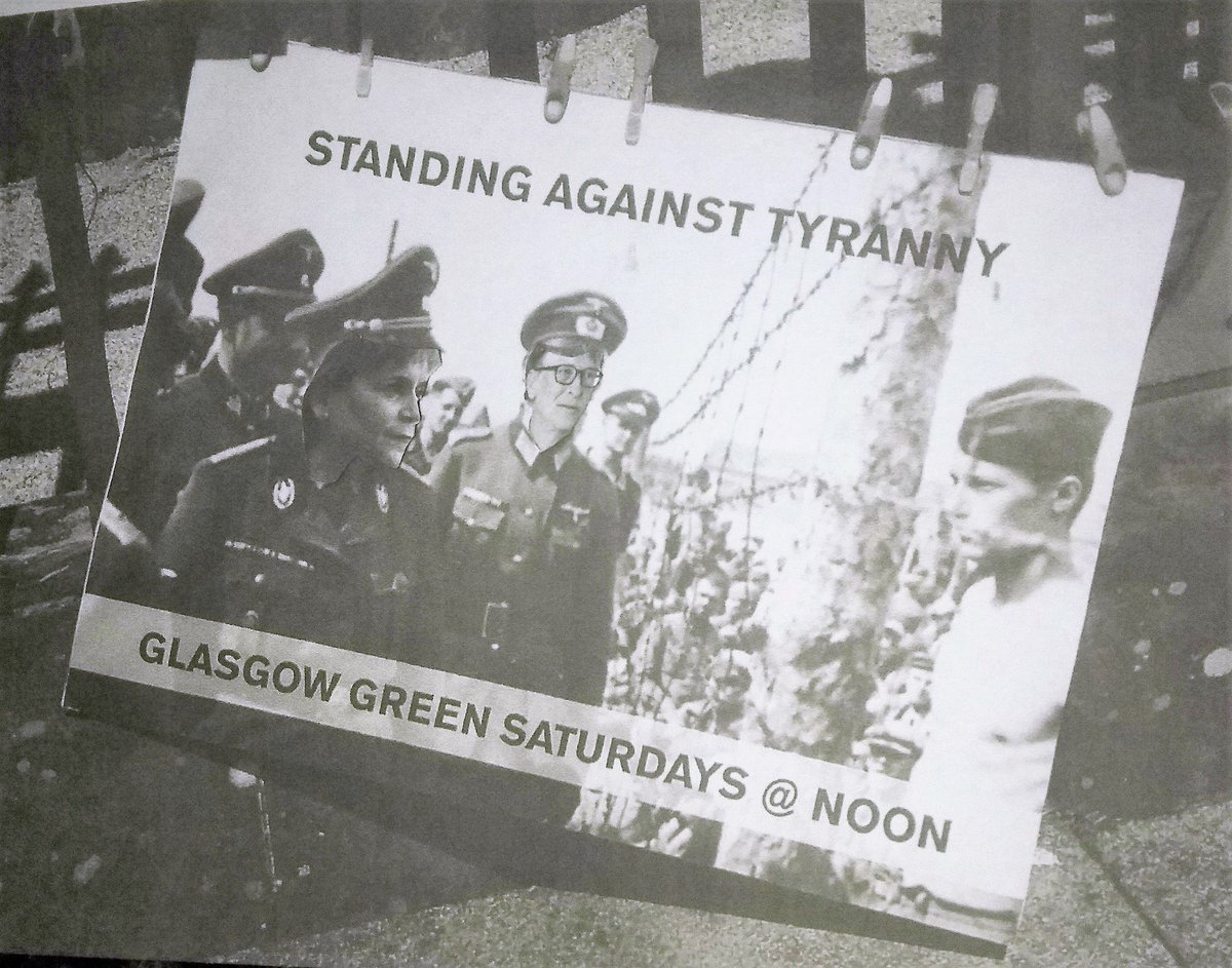 Nachosalazarx's tweet photo. If you are based in Glasgow please come along and support this protest 👏 the power is our numbers 😃
#Glasgow #scotlandprotests #glasgowprotests #Awake #lockdownuk #masks #SocialDistancing #wedonotconsent #freedom #unity #medias #ArrestBillGates #TrackandTrace https://t.co/Ogn4oMw7bm