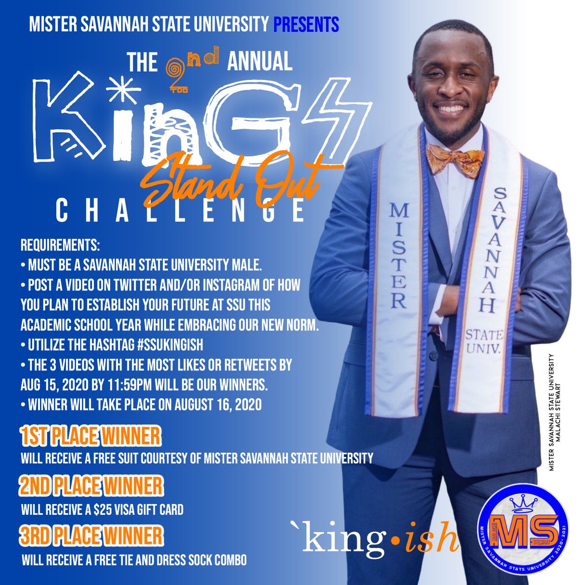 M_hooper26's tweet photo. #SSU Males It’s That Time Again! It’s Time To Show Your Campus, Why You Stand Out🔥🙏🏽 .  If you are ready to Establish your future join us in The 2nd Annual Kings Standout Challenge! #Kingish #SSU24 #SSU23 #SSU22 #SSU21 #SSU20 https://t.co/pBJvPUpxr1