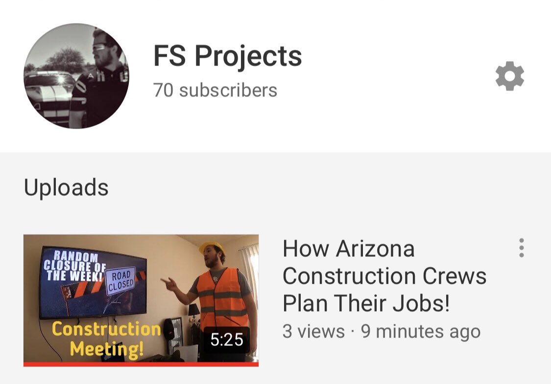 FS_projects_'s tweet photo. New video!! Ever wonder why Arizona construction takes so long?! 
https://t.co/EfIyoDHZWj https://t.co/JT05z2IyEf