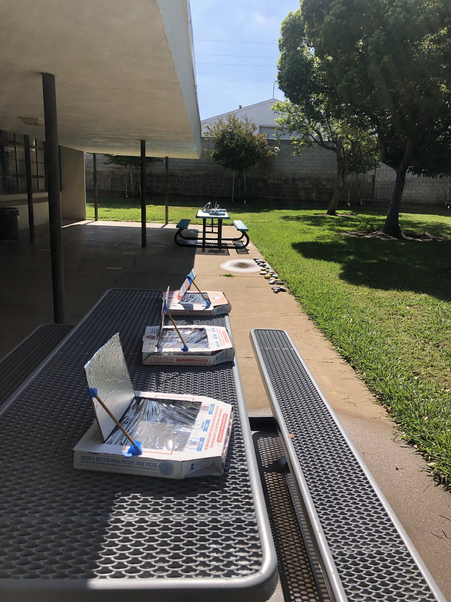 TeacherAlissa's tweet photo. We have homemade drums! We have solar ovens! We have cookie moon phases! We have 4 square! We have it going on at @MagnoliaCVUSD today! Way to go teachers and staff! You’re incredible!! @CajonValleyUSD https://t.co/7TnOUnJf1K