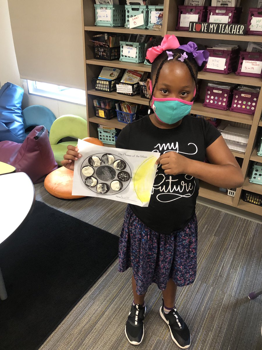 TeacherAlissa's tweet photo. We have homemade drums! We have solar ovens! We have cookie moon phases! We have 4 square! We have it going on at @MagnoliaCVUSD today! Way to go teachers and staff! You’re incredible!! @CajonValleyUSD https://t.co/7TnOUnJf1K