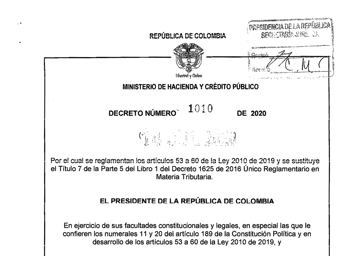 orcontable's tweet photo. El @MinHacienda, Ministerio de Hacienda y Crédito Público, a través del Decreto 1010 del 14 de julio de 2020, reglamentó el impuesto complementario de normalización tributaria y el saneamiento de activos aplicable para el año 2020.

Más información en: https://t.co/IMMgIwxofb https://t.co/SKCxQWwxFN