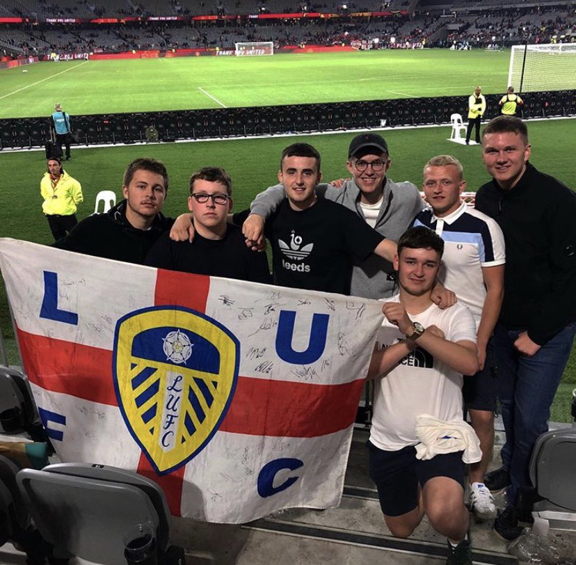 CallumAshwort11's tweet photo. A year ago today we was in Australia watching the boys play against scum. A year on and we’ve just been promoted to the premier league. Wow what a year can do💃🏽🍻 https://t.co/5aw4Gq9xrI