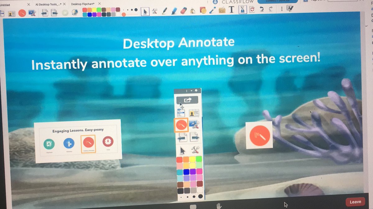 mzteech's tweet photo. It is so good that you can use Active Inspire tools over anything! @LearnPromethean #CampPromethean20 https://t.co/YiDjneszDk