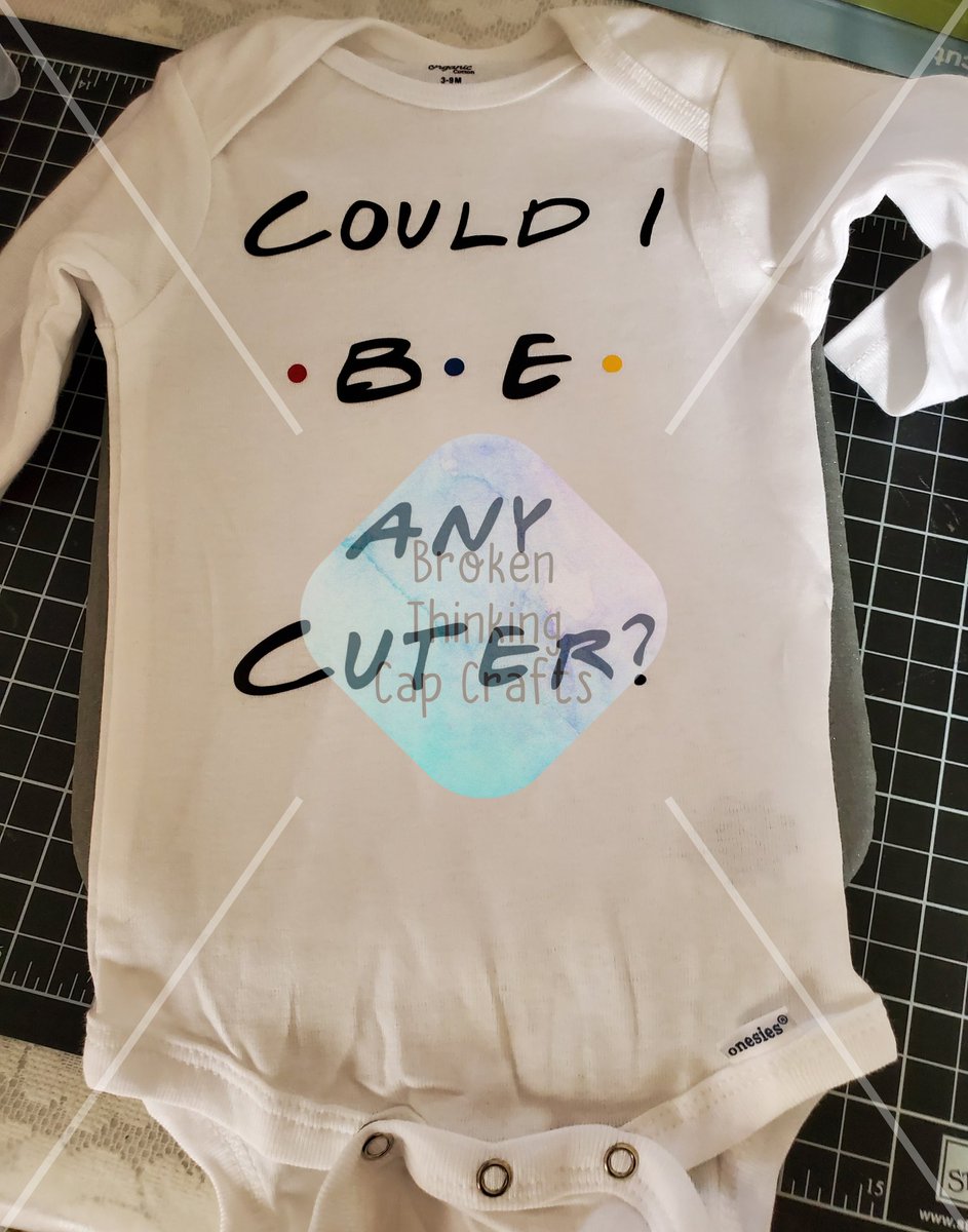BTCCrafts's tweet photo. TBFriday because I'm a rule breaker!  🤣 O because I just forgot..or whatever..🤷‍♀️🙈 Could I BE any cuter onesie 😍#brokenthinkingcapcrafts #btccrafts #smallbusiness #funonesie #couldibeanycuter #friends #chandlerbing #tbtonfriday #daylatenotadollarshort #forgetful #ithinkimfunny https://t.co/PYdySkhoR3