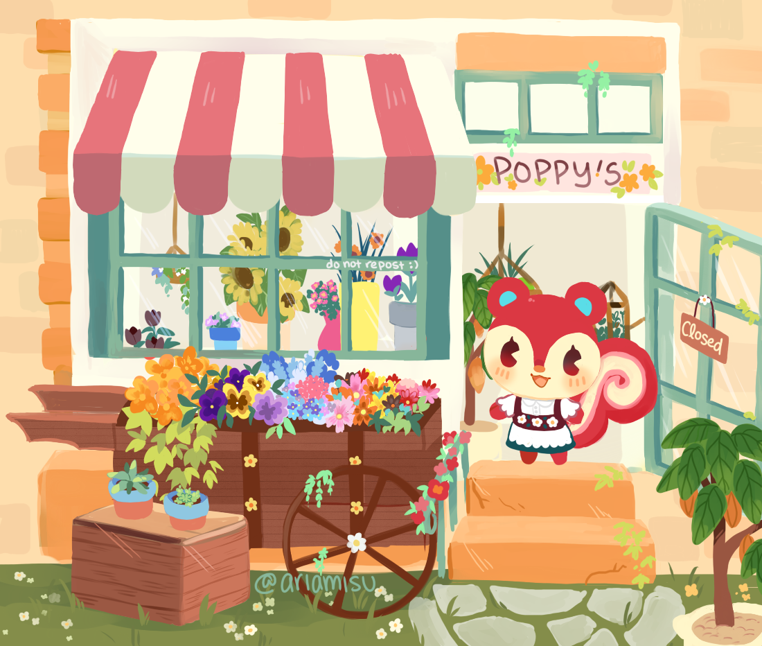 ariamisu's tweet photo. hello cries i spent like 7 days on this
💕poppy's flower shop🌷 https://t.co/oXq3xhkGKL