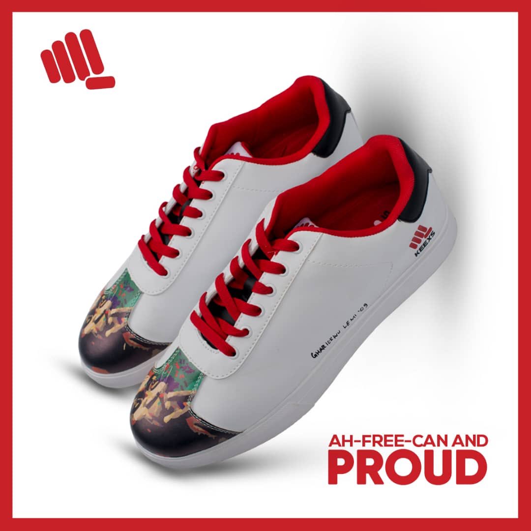 keexstribe's tweet photo. As an #AhFreeCan, nobody will look down on you except they admire your shoes!!! 🤩❤️ Stand Fit, Stand #Keexs ! 
_______________________________________
You can still order this beautiful pair today. All you gotta do is click the link in our BIO 🤩💯 #KeexsTribe https://t.co/xfopZ7lyVH