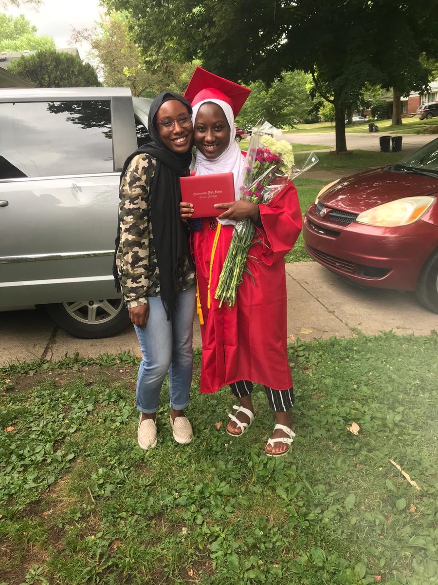 Fatimatadiop20's tweet photo. We did it ๐ #CHSTrojanPride https://t.co/pG18ejQeFW