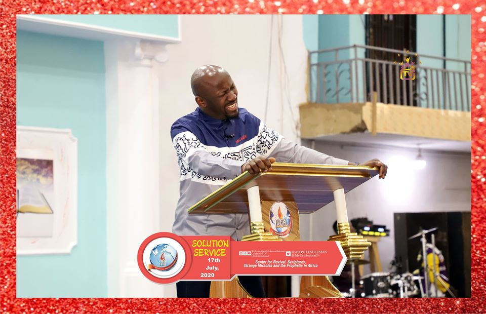 ofmhamburg's tweet photo. SOLUTION SERVICE WITH THE RESTORATION FATHER, APOSTLE JOHNSON SULEMAN {17th July,2020}
**Moment Of WORSHIP WITH The Restoration Father
#SolutionService #OFMHQ
#WithApostleJohnsonSuleman
#DrLizzyJohnsonSuleman
#BattlesBehindTheScene
#1Samuel17vs34_36
#CelebrationTV #17thJuly202. https://t.co/dWBLnLdYTy