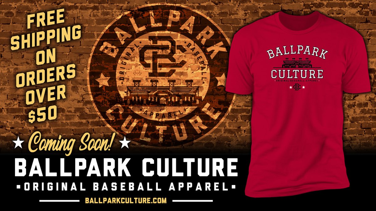 BallparkCulture's tweet image. Our Grand Opening is July 20! We hope you'll stop by and check us out at BallparkCulture.com!