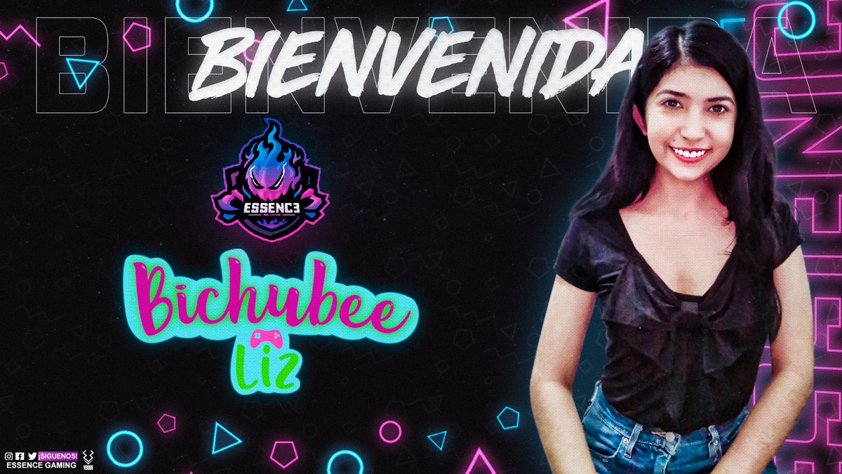 EssenceGaming_'s tweet photo. #PresentaciónEss | Tenemos nueva integrante de la familia, se une a nosotros @BichubeeLiz como nueva streamer y creadora de contenido. 

¡Bienvenida a tu nueva casa! ❤️

It's time to #FeelTheEssence https://t.co/7ajn8xIOcs