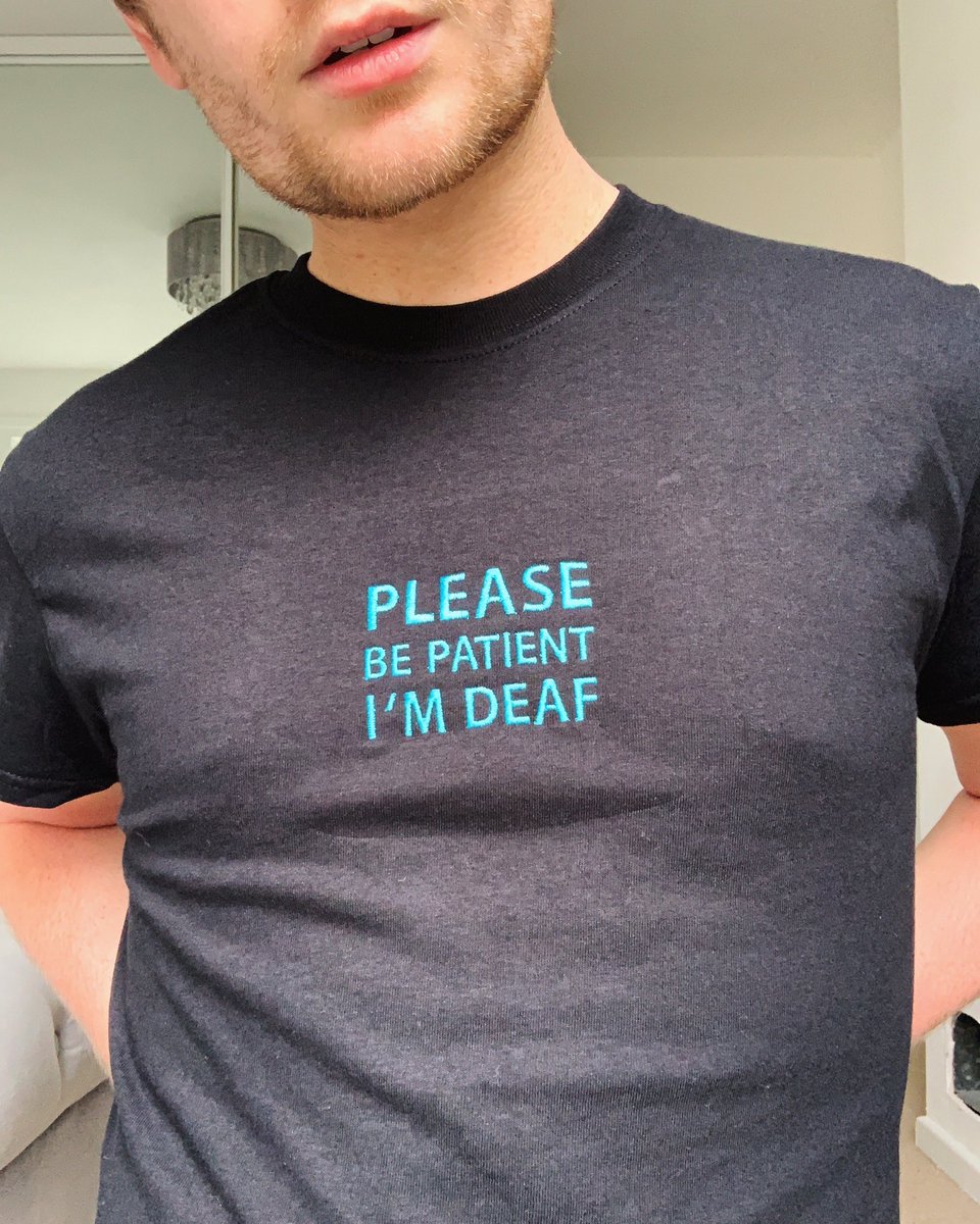 THREAD:  @deafidentity Ever since the news broke that face masks and face coverings are now becoming mandatory here in the United Kingdom, it’s filled me with dread.