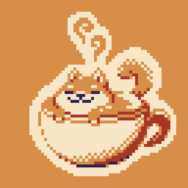 pipipipixel's tweet photo. So I've been involved in a very personal project. 
I volunteer at a dog santuary and recently they've been thinking about opening a store to sell merch.
I had to help in some way😅
I used the #nintendosupergameboy from @LospecOfficial 

Who's your fav? 

#pixelart #dogs #aseprite https://t.co/zEA4rhmMag