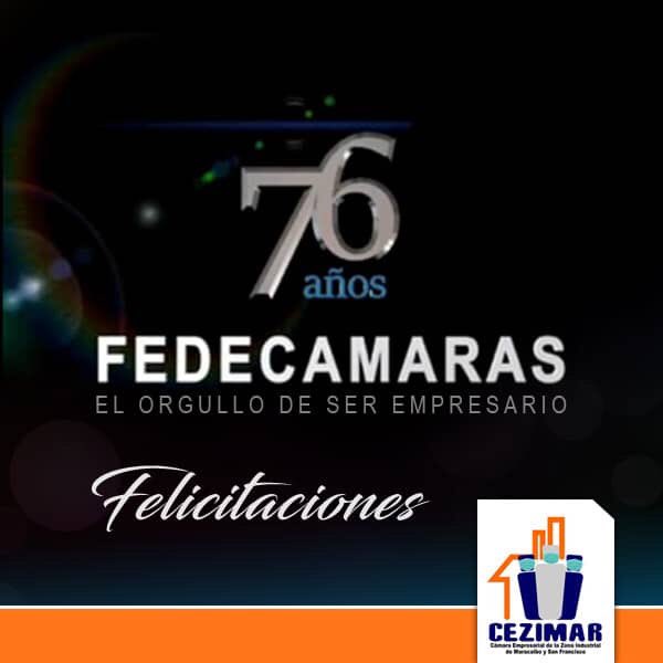 Nos unimos a la celebración de este nuevo Aniversario de #Fedecámaras, quienes han recorrido un largo camino en pro del gremio empresarial venezolano 👏🏻👏🏻👏🏻 <a href="/fedecamaras/">FEDECAMARAS</a> 
.
#Cezimar
#Fedecámaras
#Empresas
#CámaraEmpresarial
#Venezuela