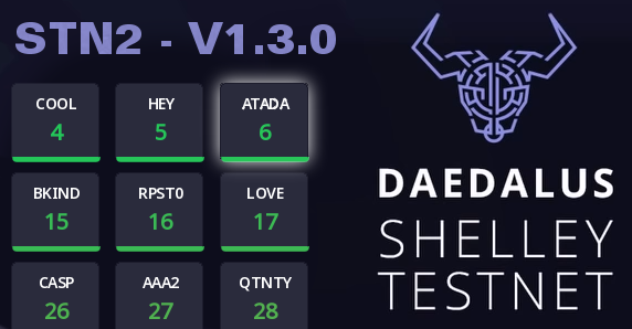 ATADA_Stakepool's tweet photo. #Cardano #ShelleyTestnet #STN2 #Daedalus V1.3.0 is now available for the latest Shelley Testnet 2 with further improvements and better Pool ranking. You can download the latest version here:
https://t.co/exIIQHVfjG
Have fun! :) Best regards, Martin https://t.co/rQPPt7Vtsn
