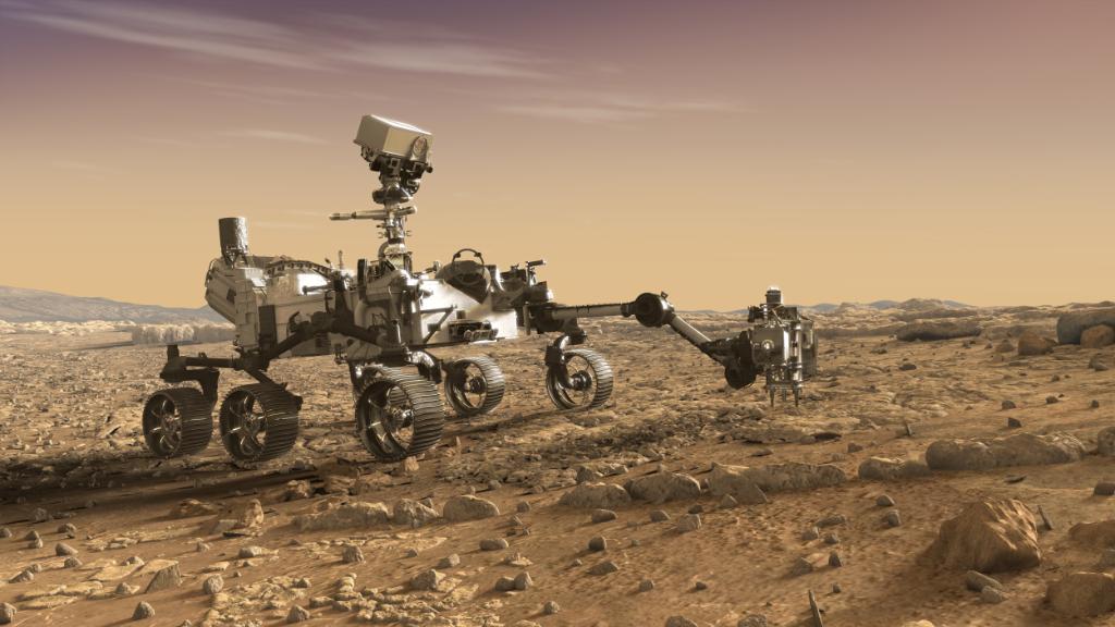 NASA's tweet photo. Nothing like roving the Red Planet 🔴😎
Join us and the @SpaceFoundation on Monday at 1pm ET for a virtual discussion about the upcoming launch of our @NASAPersevere rover and its #CountdownToMars, featuring @JimBridenstine, @Dr_ThomasZ, and more: https://t.co/HeKawmIN50 https://t.co/Ytesg6FRh5
