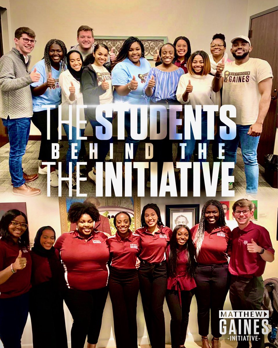 GainesTAMU's tweet photo. Meet the students behind the project! It always takes amazing people to make the dream a reality, and our initiative is no exception ✨

“It is they who labored tirelessly in the face of skepticism. Wait until you seewhat they do next!” -Dr. Daniel J Pugh Sr., @AggieVP https://t.co/MNA0ahjkCK