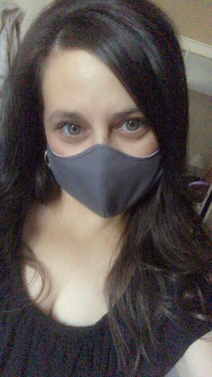 Mommy2JandB's tweet photo. Mandatory masks starting tomorrow #maskUpLondon won’t be hard for me as I’ve been doing it already! #StaySafe ♥️ 😷 https://t.co/WgEmMmOeVD