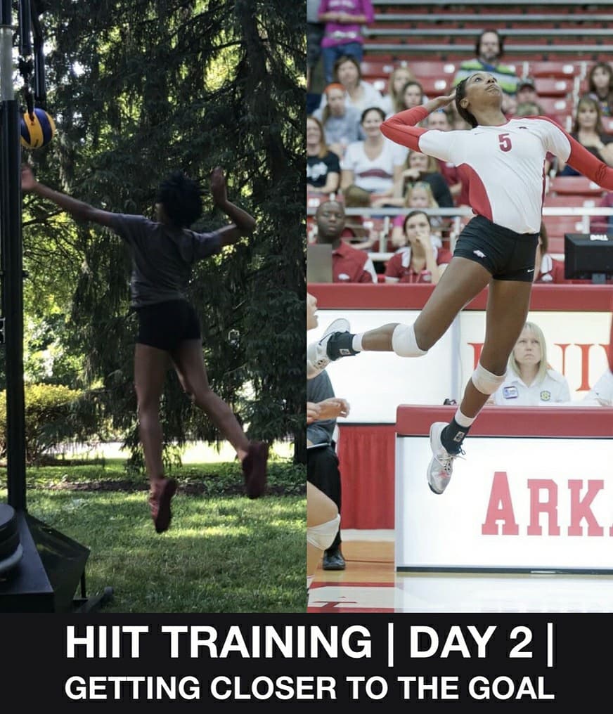 RennellJr's tweet photo. My Sister #KelsonParker is one of the hardest working people I've ever seen!!
She's in the picture on the left, working to get to the level of a D1 player, in the picture on the right.
#Trainer/Coach - @H2director #GeoffDavis
#volleyball @iwaredknights #2024 #Hitter #Setter https://t.co/FJOiNhmgZS