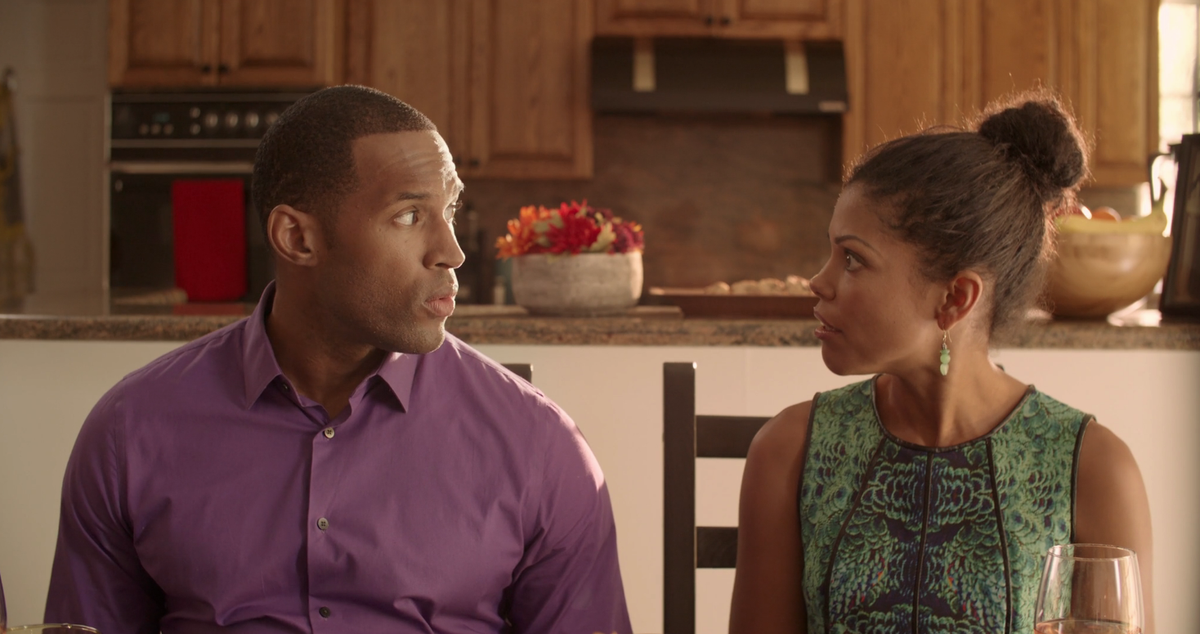 ReelWomensNetw1's tweet photo. Robert and Denise must navigate the ups and downs of living together for the first time, discovering expectations they don't know they had. 

Wed Locked, the web series, is now streaming on Reel Women's Network.

Written &amp; Produced by @KarlaMosley &amp; @LSaintVictor https://t.co/HkgbFjK4LA