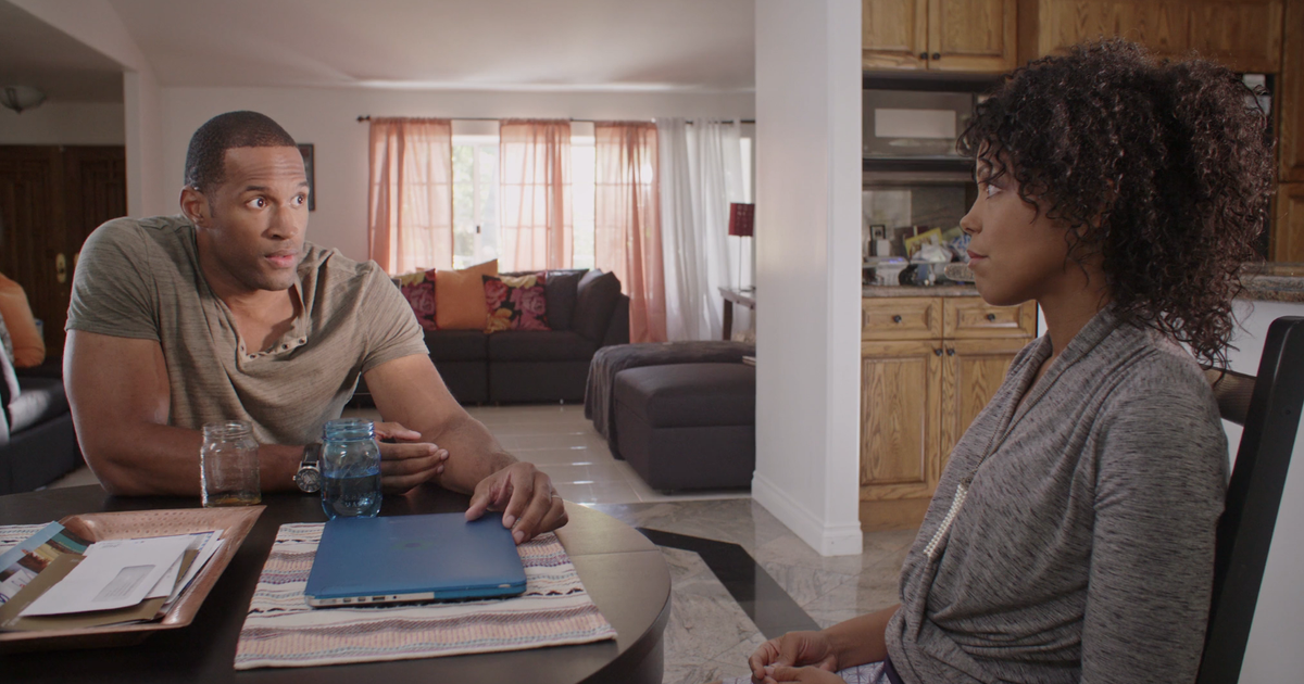 ReelWomensNetw1's tweet photo. Robert and Denise must navigate the ups and downs of living together for the first time, discovering expectations they don't know they had. 

Wed Locked, the web series, is now streaming on Reel Women's Network.

Written &amp; Produced by @KarlaMosley &amp; @LSaintVictor https://t.co/HkgbFjK4LA