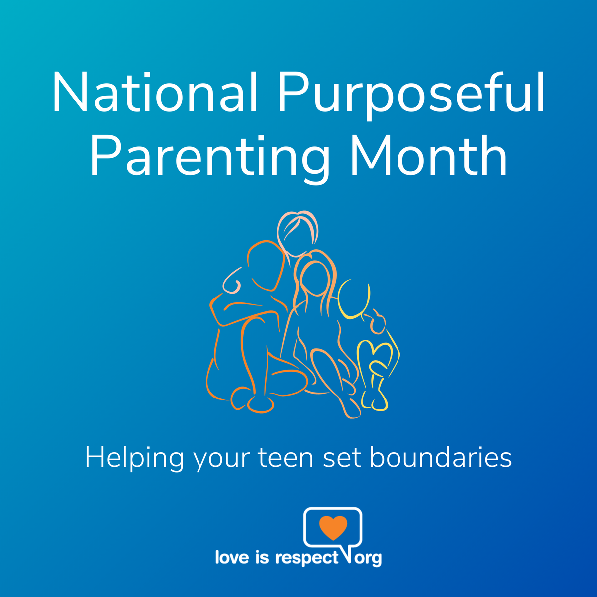 loveisrespect's tweet photo. Are you a parent? It's #NationalPurposefulParentingMonth. Here are few things you can say to your teen to help them set #boundaries in their relationship. Read more: https://t.co/okd4G2uAxQ #NPPM #Teen #Dating https://t.co/GqeUTlRZcU