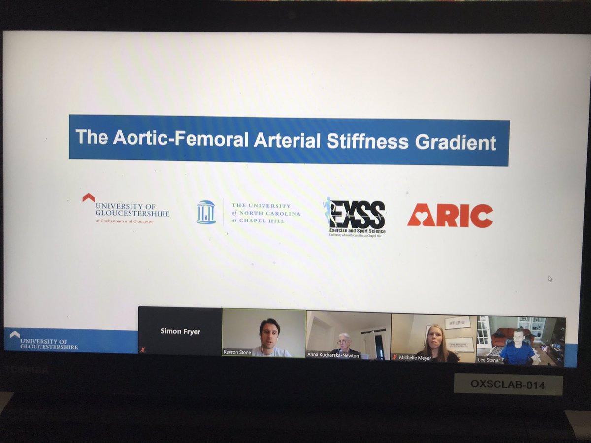 DrSiFryer's tweet image. A great presentation tonight from @KJSt0ne on his PhD research in to arterial stiffness gradients with the Atherosclerosis Rick in Communities Study; amazing study with measures from over 4000 participants @UoGCASES @UoG_SEHW @UNCEXSS @leestoner #PhD #phdchat