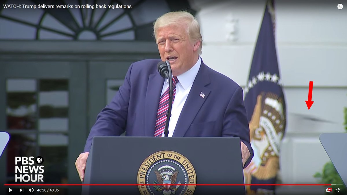 It looks the same in every video clip I could find.Here are four of the beginning of the flight.