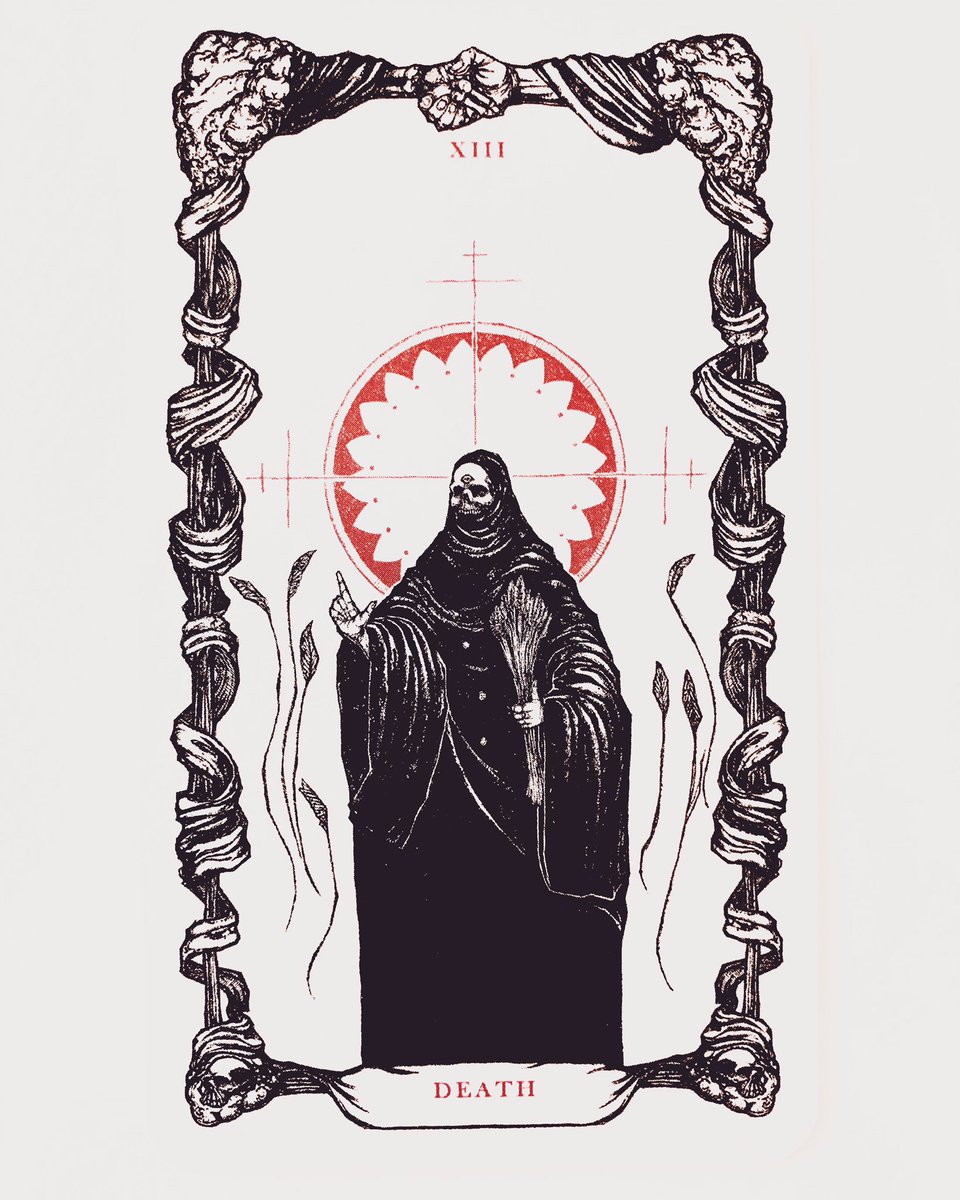Only a couple copies of the Flux Arcana Tarot deck are still in stock in my art shop. 