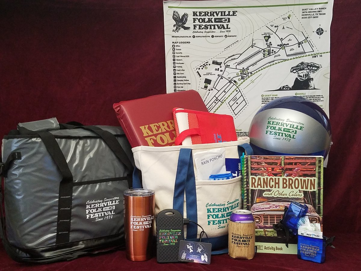 We made it to the weekend! Spending time outdoors in natural clean air sources, such as in a sea breeze or after a fresh rain, can boost your immune system and have a positive impact on our health. 

Check out our Ultimate Sun Worshipper Gift Package! 

kerrvillefolkfestival.org/product-page/2…