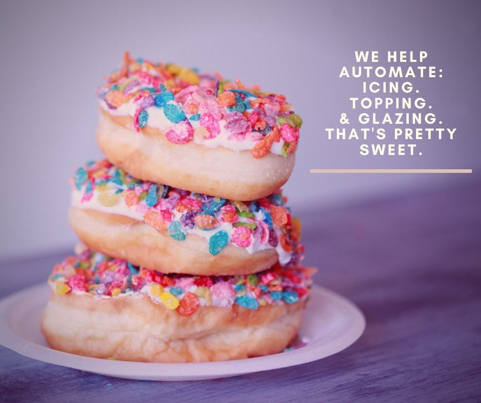 scotttechllc's tweet image. We received a pretty cool request to revamp 3 production lines that are now going to make icing, topping, and glazing automatic for our customer’s donut facility! 

#scotttech #scotttechintegratedsolutions #integratedsolutions #equipment #packaging #packagingsystems #library