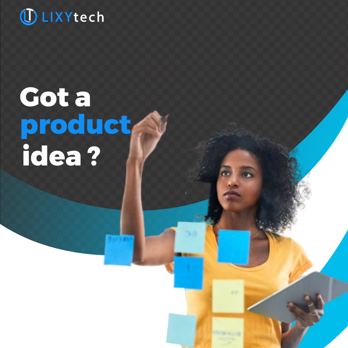 LIXY_tech's tweet photo. Got a tech product idea? Lets build something for you. We have a team of professionals capable of building the best products on a budget. Partner with Us today https://t.co/bhyNeUbNgx
#lixytech #techrecruitment #softwaredevelopment #productdevelopment https://t.co/boVvRCFxu7