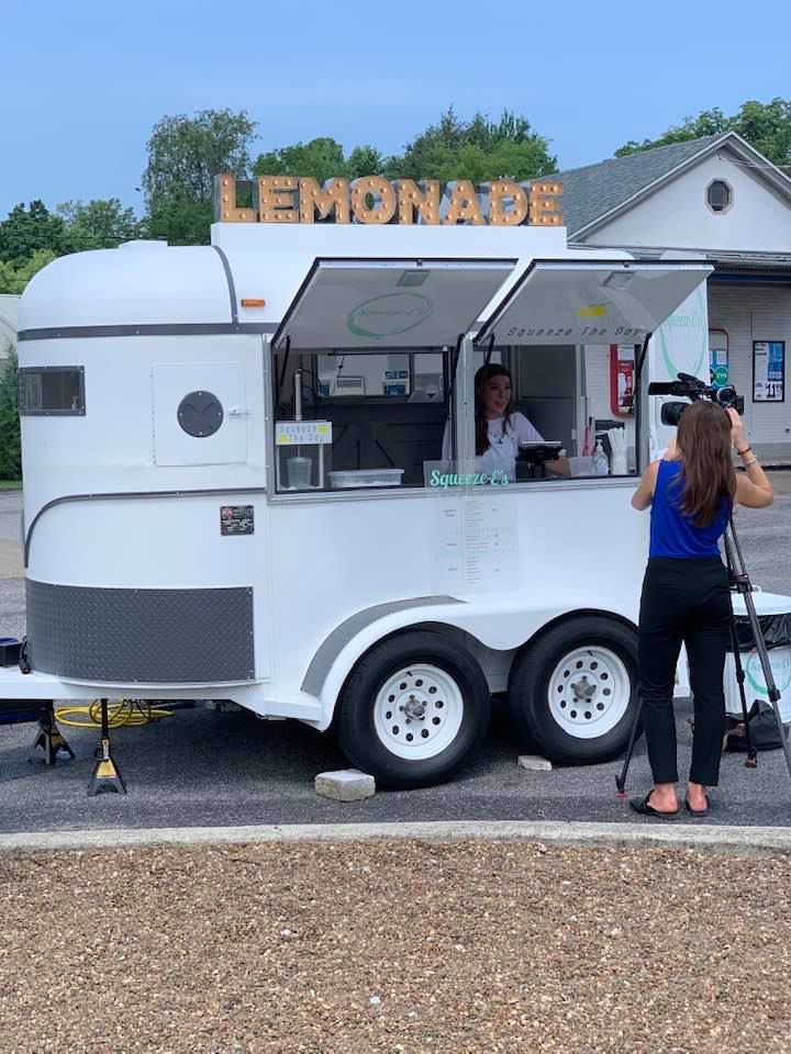 eemcnally96's tweet photo. "I needed a way to pay for college and so I decided that I could sell lemonade at the Bar-B-Q Fest. We saw that it was a hit and p we've been out since." 

Tune in to 14 News at 6 to hear all about why 19-year-old Emily Williams started Squeeze-E's! https://t.co/PxTX0qygtE