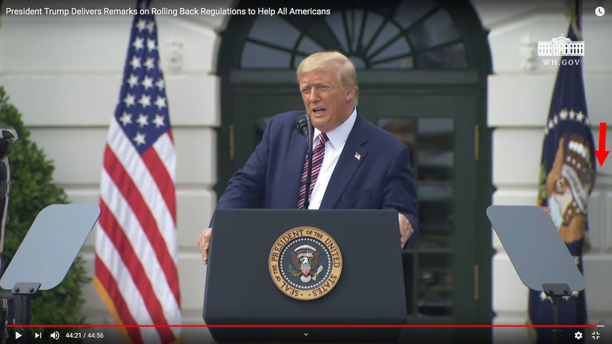 Now, most video is 30 frames per second. That's the industry standard.But the WHITE HOUSE video is twice as fast: 60 frames per second.And yet that thing is STILL completely blurred out.It hasn't yet appeared in the first frame.