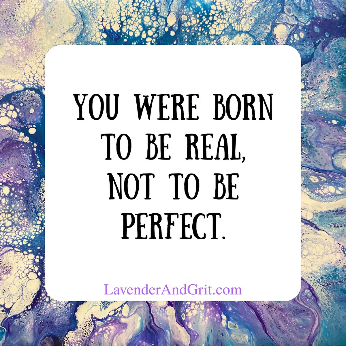 LavenderAndGrit's tweet photo. Keeping it real! 😊💜
#bereal #wisewords #goodvibes #FridayVibes #Motivation #youdoyou #artists https://t.co/wPIVsbRiLO